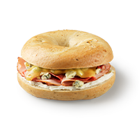 Aura®, Ham & Salami Melt Bagel